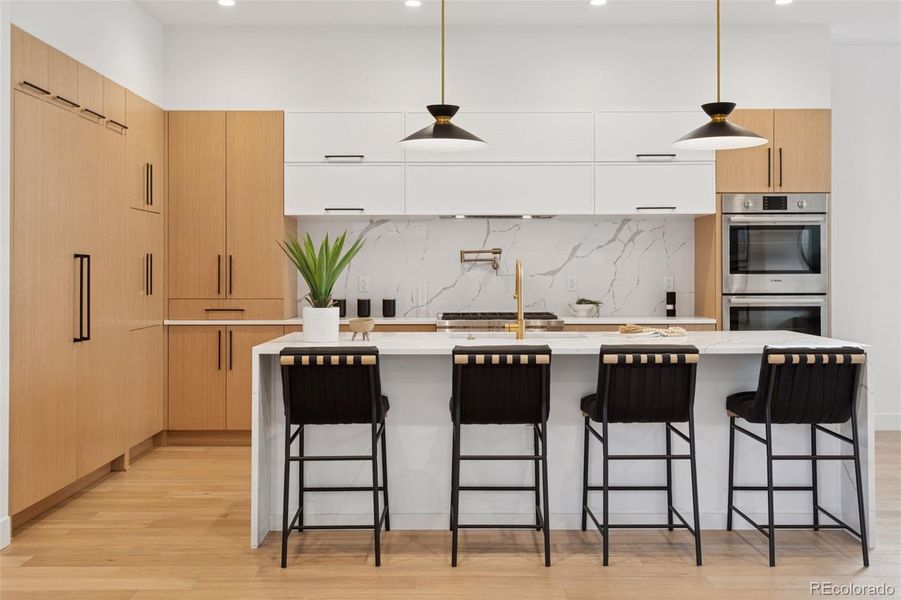 Furnished interior view inside a new home in , Denver (Image 11).