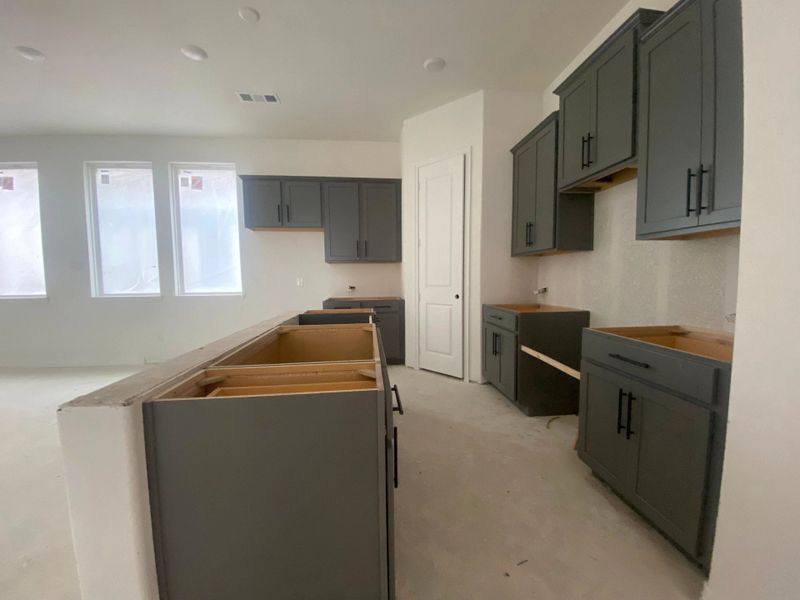 Construction Progress - Kitchen