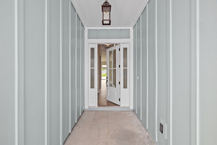 Representative exterior details of a home built from the Aurora by Riverside Homes in Hidden Creek at SilverLeaf Phase 1, St. Augustine (Image 32).