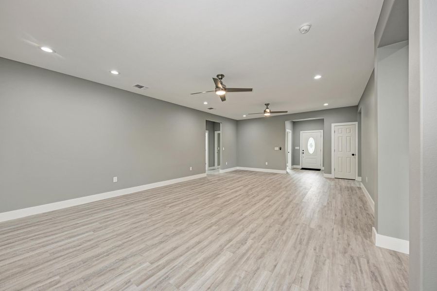 Spacious, unfurnished interior of a new home in , Paige (Image 26).