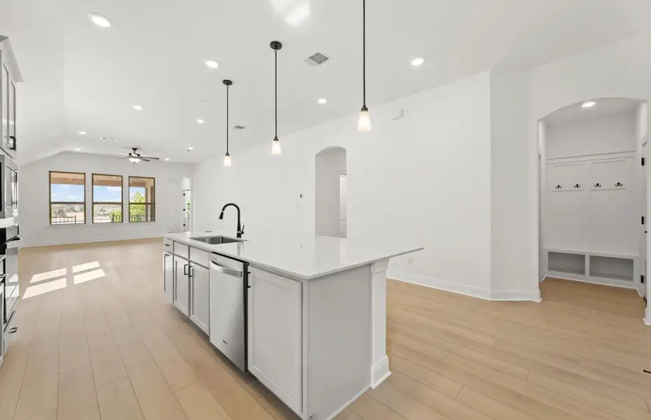 Furnished interior view inside a new home in Crescent Bluff, Georgetown (Image 7). Furnished interior view inside a new home in Crescent Bluff, Georgetown (Image 7).