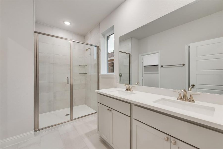 Furnished interior view inside a new home in Creekside of Crowley, Crowley (Image 7).