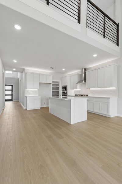 Kitchen in the Winters home plan by Trophy Signature Homes – REPRESENTATIVE PHOTO