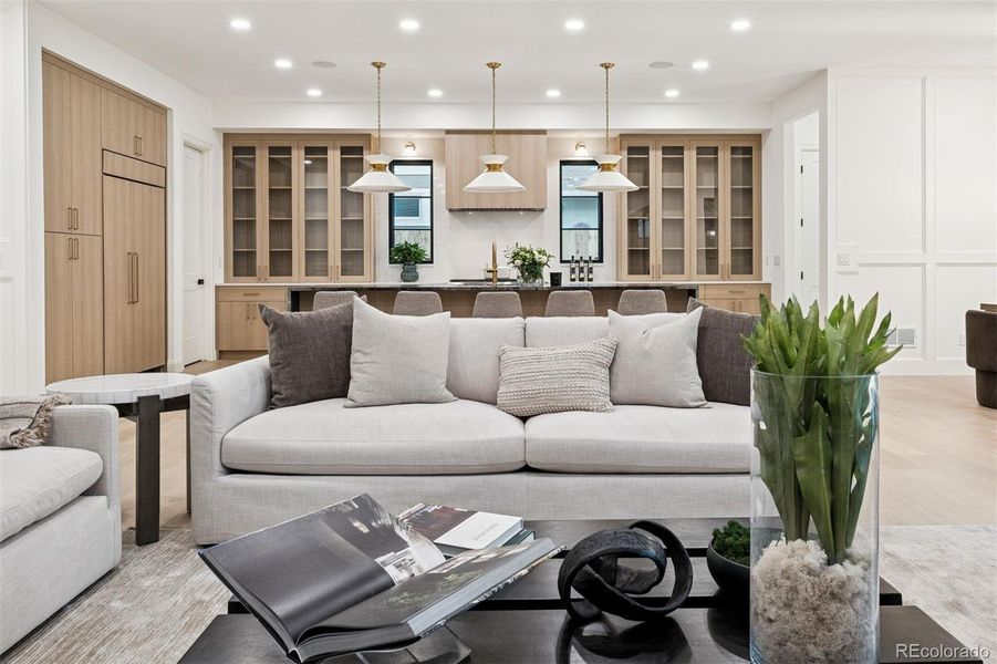 Furnished interior view inside a new home in , Denver (Image 17).