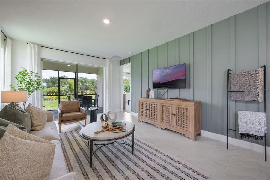 Furnished interior view inside a new home in Lakes of Mount Dora, Mount Dora (Image 23).