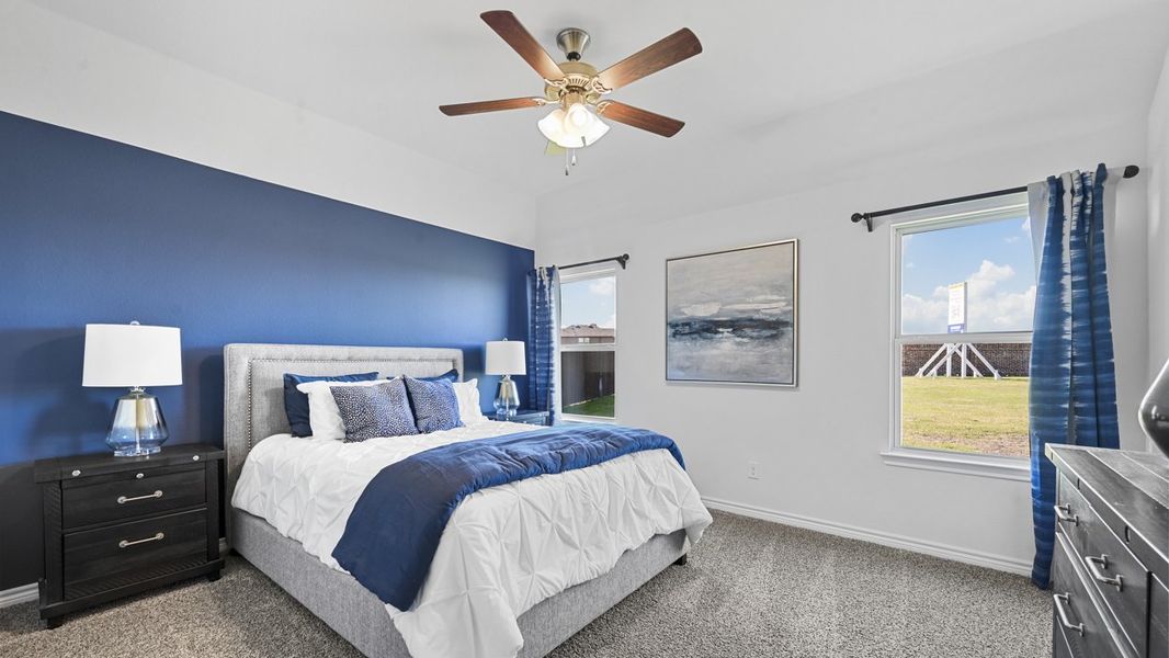 Furnished interior view inside a new home in Windchime, Celina (Image 5).