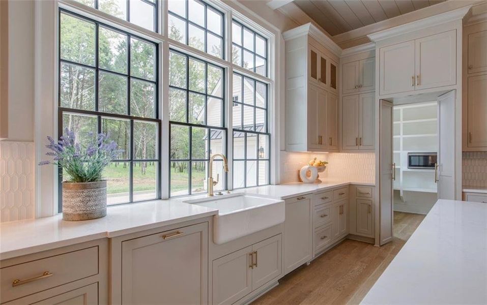 Furnished interior view inside a new home in , Canton (Image 25).