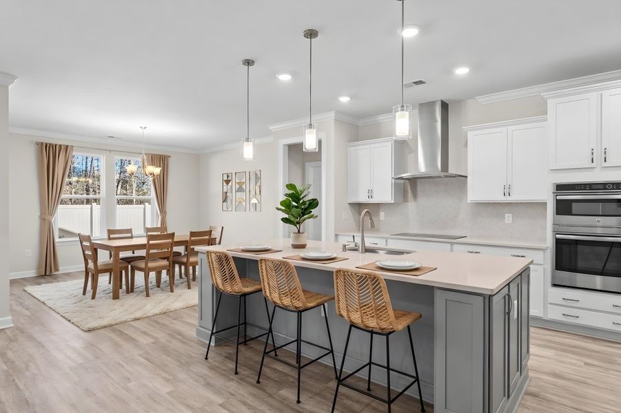 Furnished interior view inside a new home in Coastal Club of the Carolinas, Calabash (Image 5).