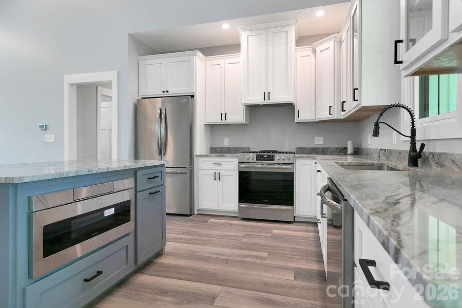 Furnished interior view inside a new home in , Mills River (Image 5).