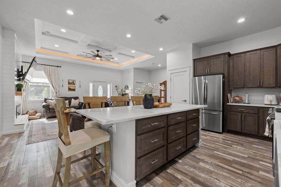 Furnished interior view inside a new home in , Okeechobee (Image 27).