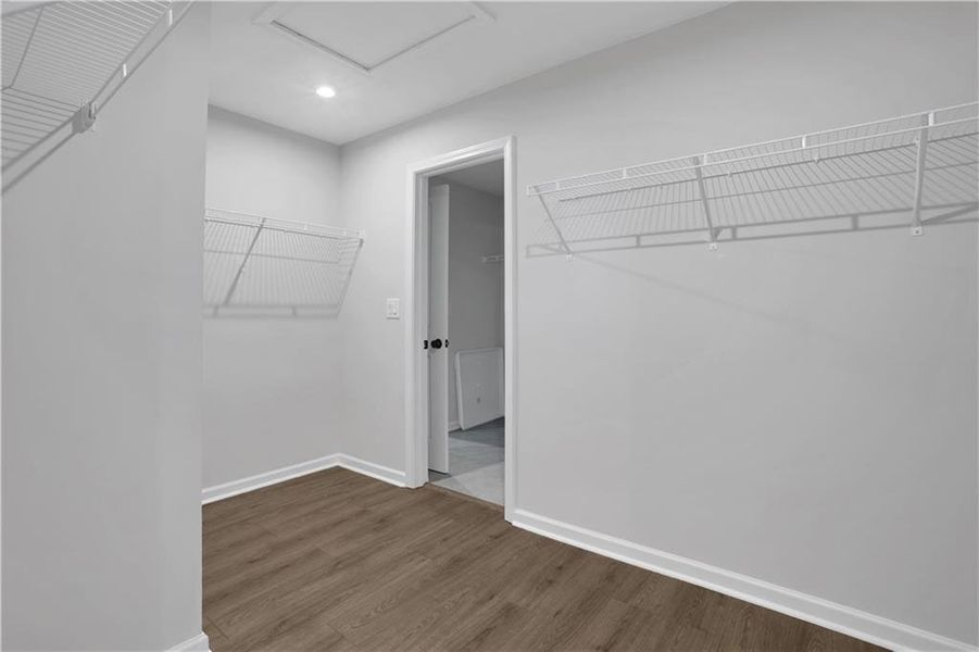 Spacious, unfurnished interior of a new home in The Paddocks at Doc Hughes, Buford (Image 36).