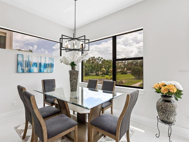 Furnished interior view inside a new home in , Sarasota (Image 15).