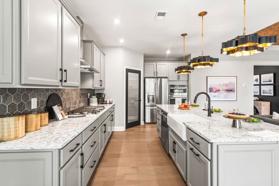 Representative furnished interior of a home built from the Maxwell by Fischer Homes in Easton Park, Dallas (Image 24).