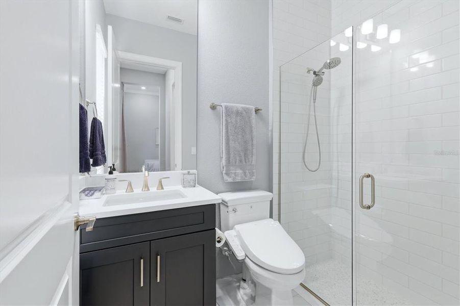 Furnished interior view inside a new home in , Sarasota (Image 8).