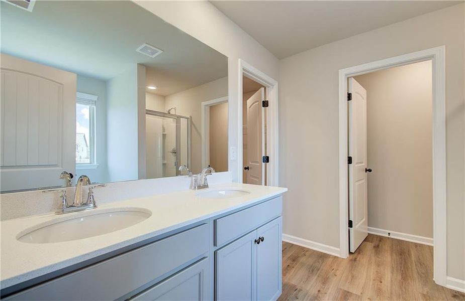Furnished interior view inside a new home in Towne Center, Hampton (Image 10).