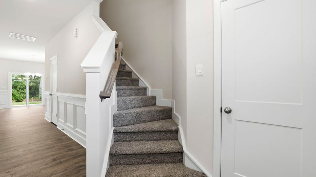 Spacious, unfurnished interior of a new home in Ken's Crossing, Moore (Image 20). Spacious, unfurnished interior of a new home in Ken's Crossing, Moore (Image 20).