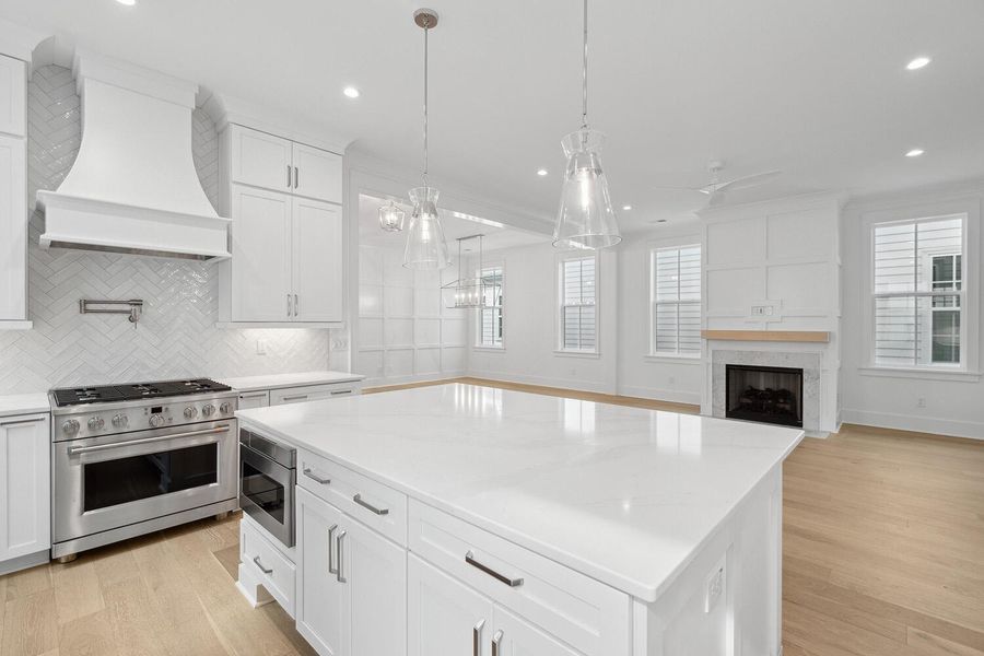 Furnished interior view inside a new home in , Johns Island (Image 12).