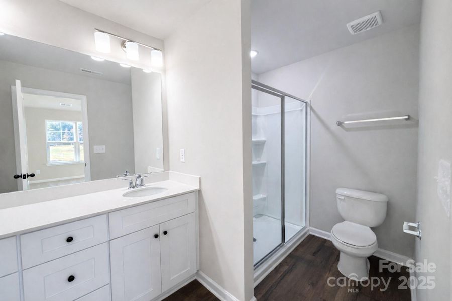 Furnished interior view inside a new home in , Charlotte (Image 5). Furnished interior view inside a new home in , Charlotte (Image 5).