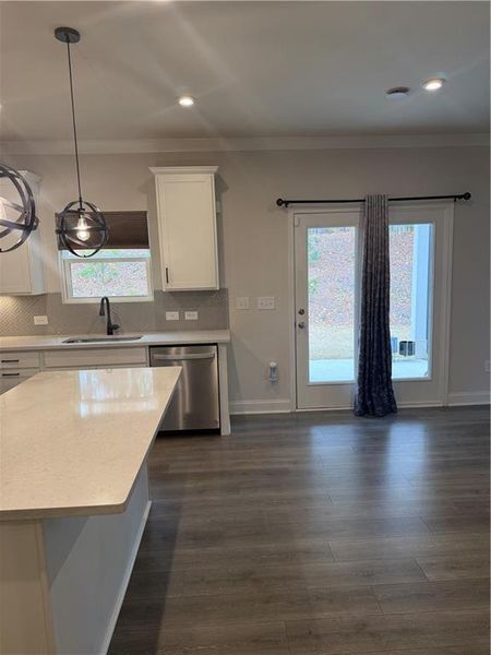Furnished interior view inside a new home in , Acworth (Image 7).