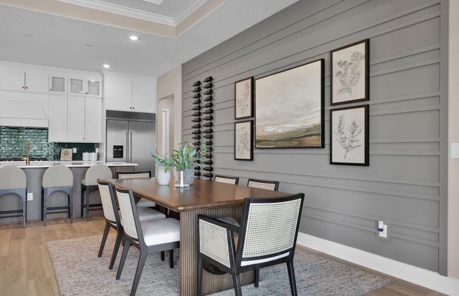 Representative furnished interior of a home built from the Mahogany Grand by Pulte Homes in The Landings at Saint Johns, St. Johns (Image 11).