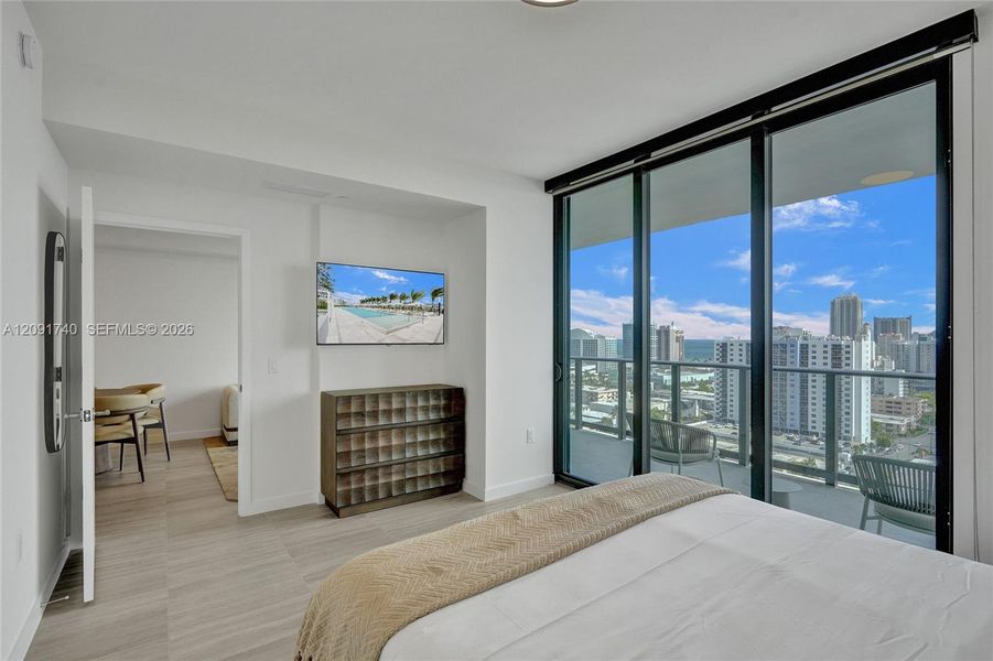 Furnished interior view inside a new home in , Miami Beach (Image 12).