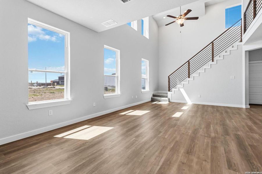 Spacious, unfurnished interior of a new home in Katzer Ranch, Converse (Image 19). Spacious, unfurnished interior of a new home in Katzer Ranch, Converse (Image 19).