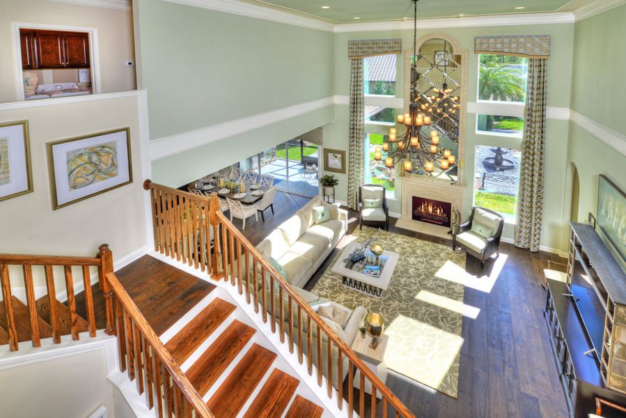 Representative furnished interior of a home built from the Victoria - Elite Series by ICI Homes in Reflections at Seabrook, Nocatee (Image 15).