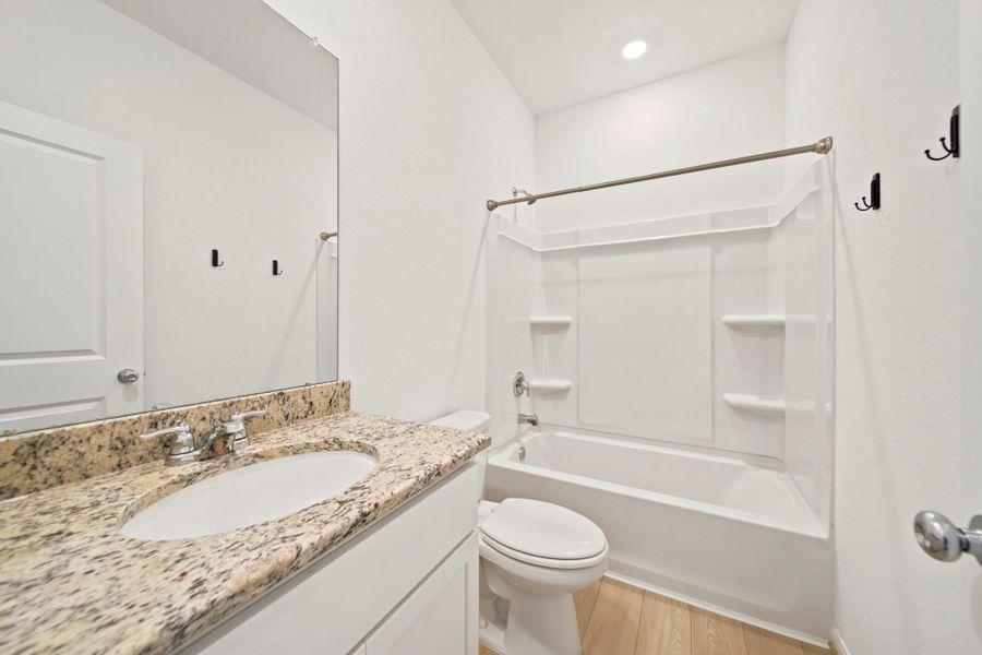 Furnished interior view inside a new home in Mason Woods, Cypress (Image 12). Furnished interior view inside a new home in Mason Woods, Cypress (Image 12).