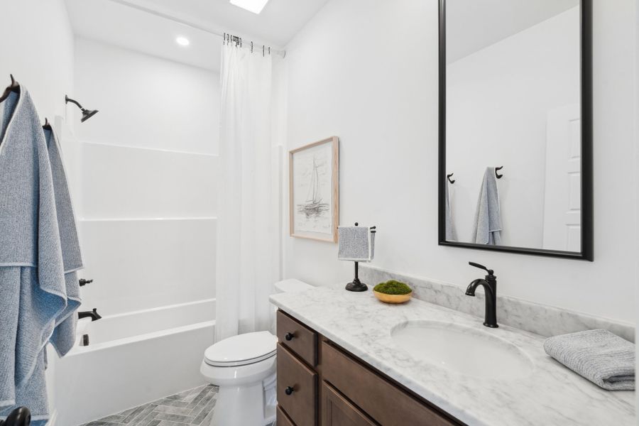 Furnished interior view inside a new home in , Summerville (Image 41).