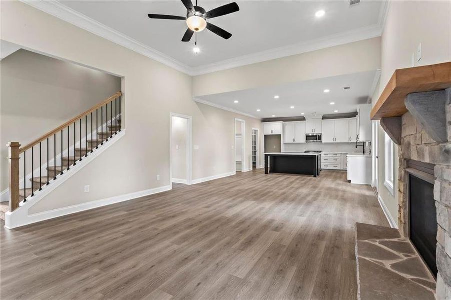 Spacious, unfurnished interior of a new home in , Dallas (Image 22). Spacious, unfurnished interior of a new home in , Dallas (Image 22).