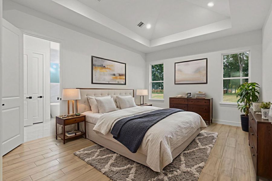 Furnished interior view inside a new home in , Dayton (Image 9).