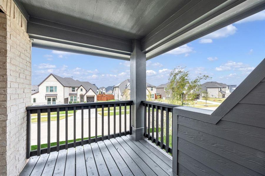 Exterior details and patio area of a home in Windsong Ranch Classic 61, Prosper (Image 20). Exterior details and patio area of a home in Windsong Ranch Classic 61, Prosper (Image 20).
