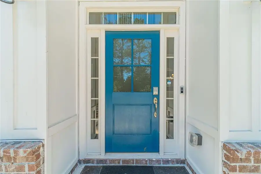 Exterior details and patio area of a home in , Snellville (Image 3).