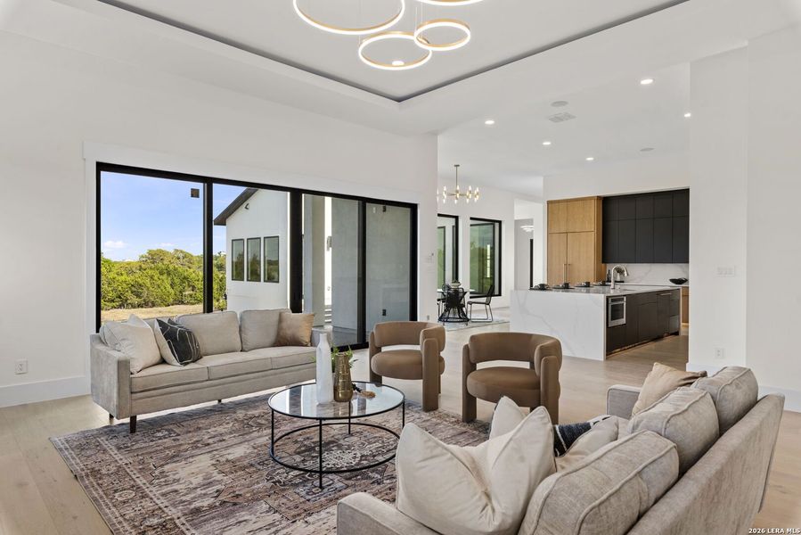 Furnished interior view inside a new home in , San Antonio (Image 7). Furnished interior view inside a new home in , San Antonio (Image 7).