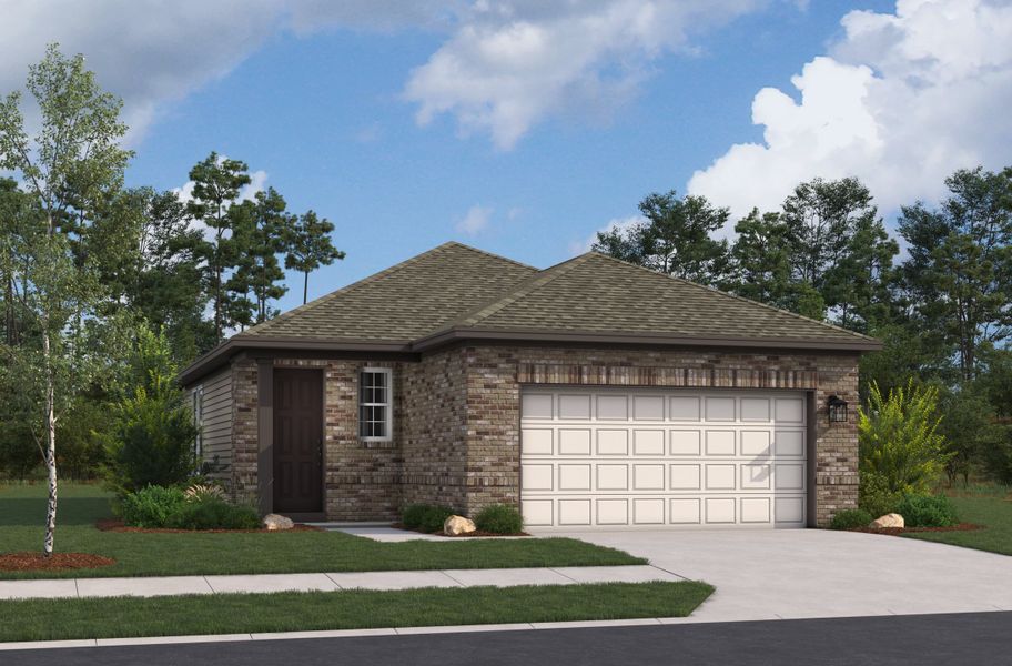 Representative exterior photo of a completed home built from the Austin by Beazer Homes in Veranda: Classic, San Antonio, TX (Image 2). Representative exterior photo of a completed home built from the Austin by Beazer Homes in Veranda: Classic, San Antonio, TX (Image 2).