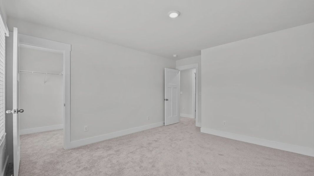 Representative unfurnished interior of a home built from the Jasmine by DRB Homes in Pleasant Falls, Moore (Image 33).