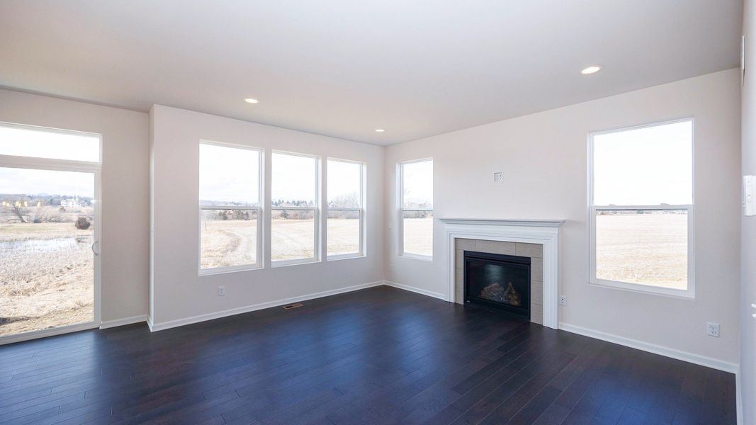 Representative unfurnished interior of a home built from the The Kettering by Norfolk Homes in Preserve at Magnolia Park, Jackson (Image 29).