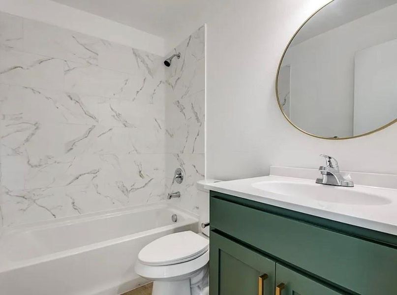 Furnished interior view inside a new home in , Terrell (Image 6).