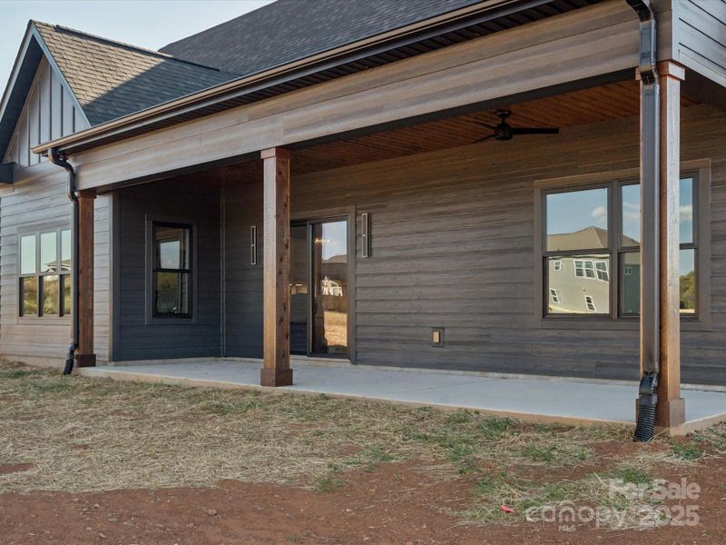 Exterior details and patio area of a home in , Salisbury (Image 30).