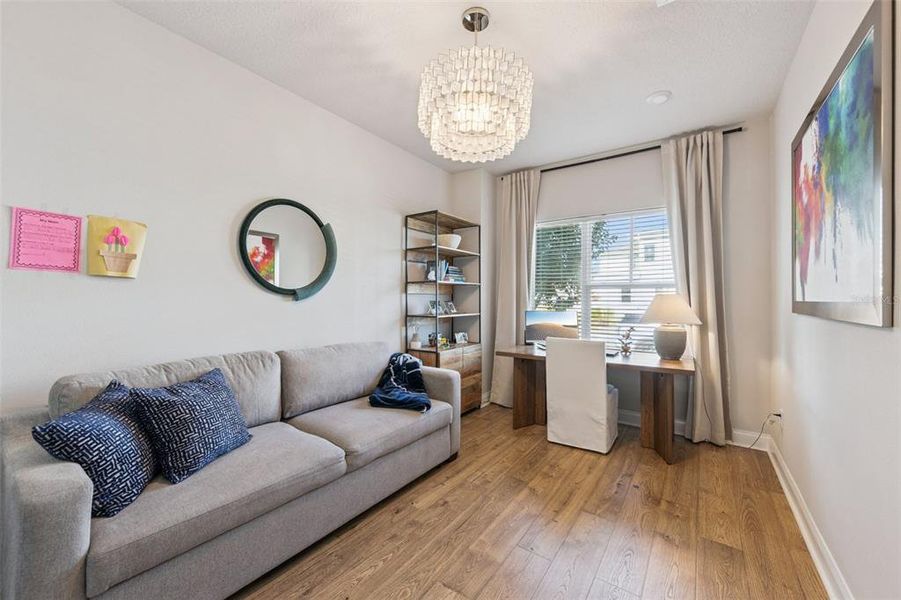 Furnished interior view inside a new home in Laureate Park at Lake Nona - Garden Series, Orlando (Image 17).