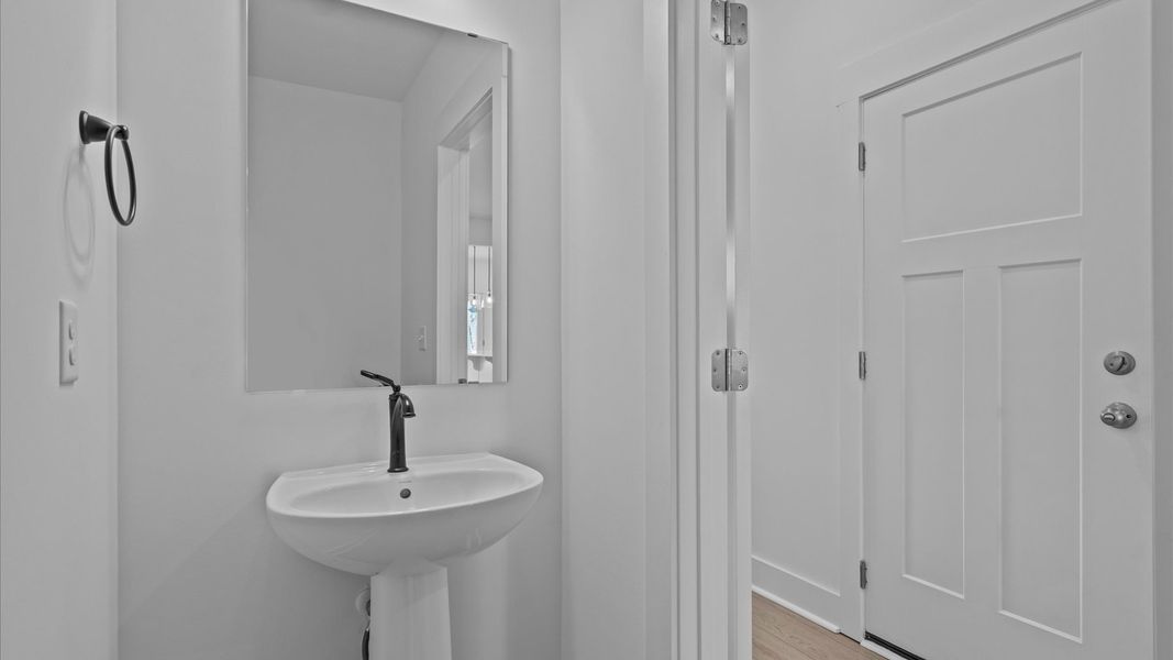 Furnished interior view inside a new home in Hickory Heights, Greenville (Image 25). Furnished interior view inside a new home in Hickory Heights, Greenville (Image 25).