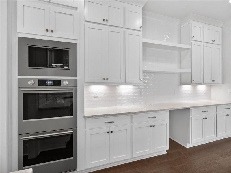 Furnished interior view inside a new home in , Suwanee (Image 8).