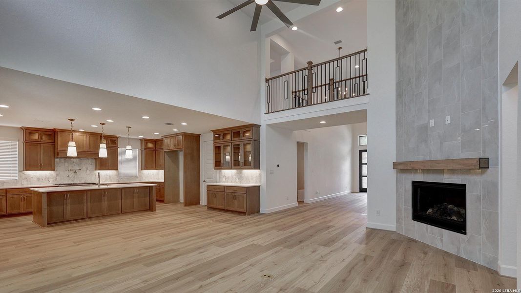 Furnished interior view inside a new home in The Dominion, San Antonio (Image 13). Furnished interior view inside a new home in The Dominion, San Antonio (Image 13).