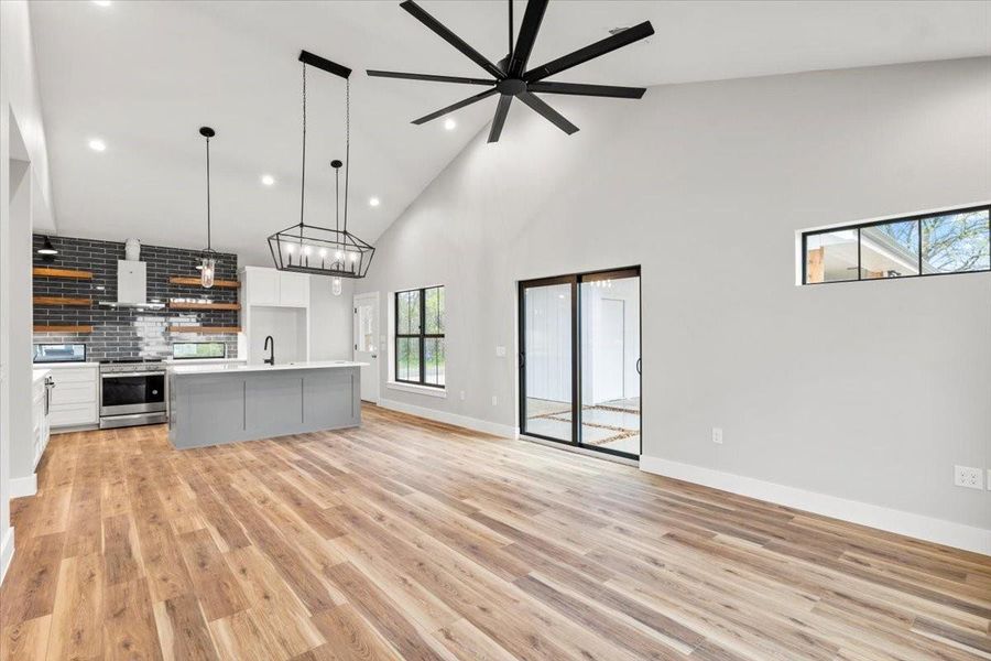 Furnished interior view inside a new home in , Johnson City (Image 19).