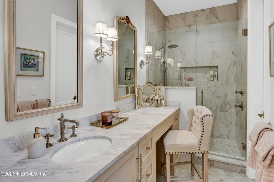 Furnished interior view inside a new home in , Ponte Vedra Beach (Image 70).