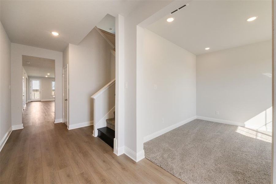 Spacious, unfurnished interior of a new home in Arbors at Legacy Hills, Celina (Image 12). Spacious, unfurnished interior of a new home in Arbors at Legacy Hills, Celina (Image 12).
