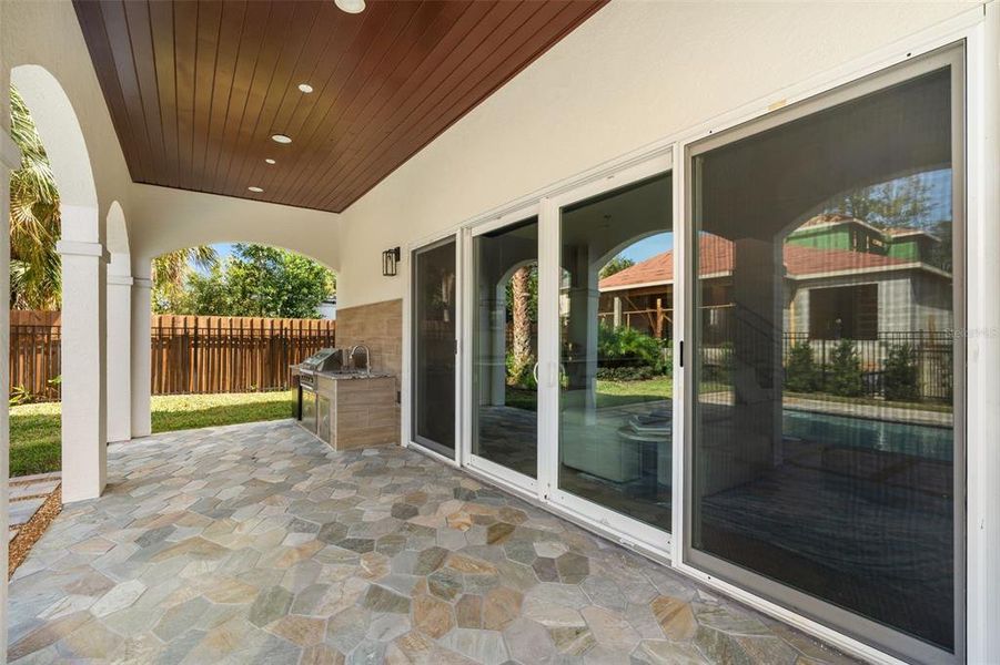Exterior details and patio area of a home in , Winter Park (Image 29). Exterior details and patio area of a home in , Winter Park (Image 29).