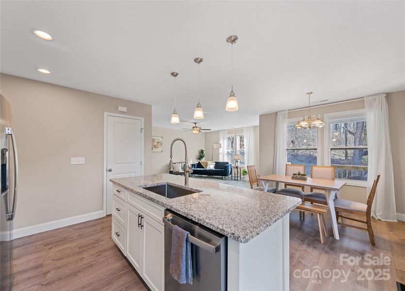 Furnished interior view inside a new home in , Canton (Image 12).