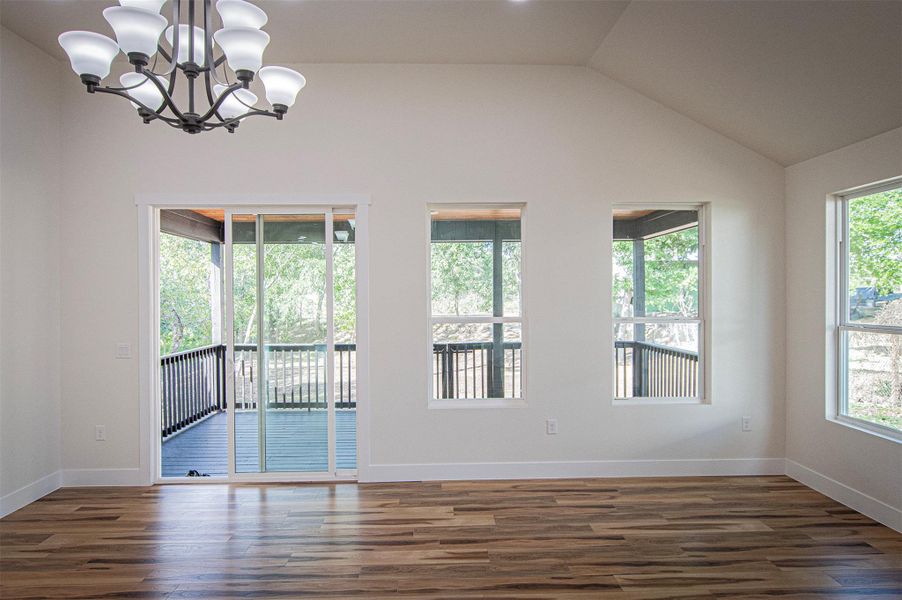 View to backyard View to backyard