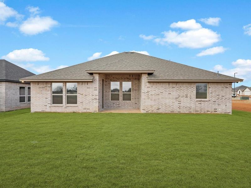 Exterior details and patio area of a home in , Tolar (Image 3). Exterior details and patio area of a home in , Tolar (Image 3).